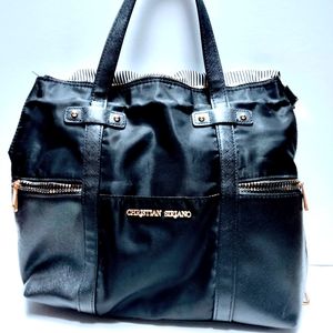 Christian Siriano Black Bag